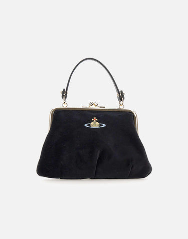 "Granny Frame Purse Velvet" 4B01000BW W00ZLN401 VIVIENNE WESTWOOD 