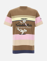 T-shirt in cotone con stampa "Portable Hole" F070624A R541 ICEBERG 