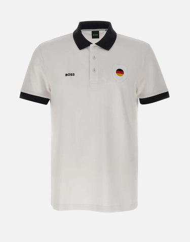 Polo "Paddy" con dettaglio bandiera paese 50559263 102 BOSS 
