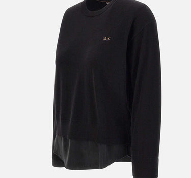 "Sweater mixed fabrics" K45226 11 SUN68 