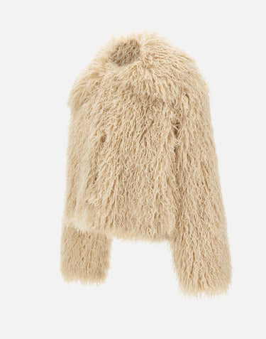 Pelliccia sintetica mongola "C-Cefura" 50547960 750 BOSS 