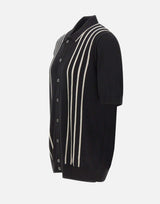 Camicia in maglia con intarsio a righe 59135 18066099 GRAN SASSO 