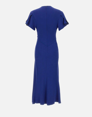 Abito midi "Eve" 1226WDR005195B INDIGO VICTORIA BECKHAM 