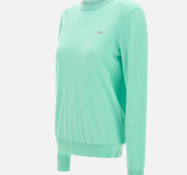 Maglia in lana e cotone K44201 94 SUN68 