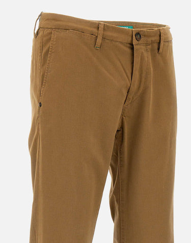Pantaloni "Rubens Z" in  cotone stretch e modal P249JM 77737014 RE-HASH 