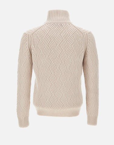 Cardigan in lana, viscosa e cashmere 10155 19654113 GRAN SASSO 