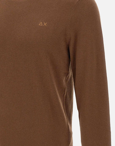 Maglia in lana e cotone K45101 08 SUN68 