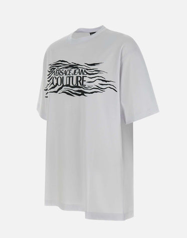 T-shirt  "Zebra" 78GAH6L1 J0001003 VERSACE JEANS COUTURE 