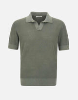 Polo traforata in cotone vintage 301223 025 KANGRA 