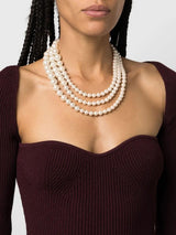 "Orb-detail pearl necklace" 6301010U 02P132 VIVIENNE WESTWOOD 