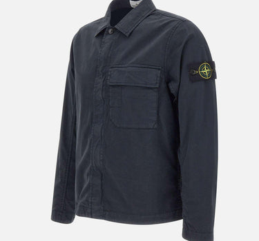 Overshirt in twill di cotone stretch 1200013S0A10 V0020 STONE ISLAND 