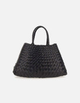 Borsa "Santa Croce Small" in pelle 8893 BLACK DRAGON DIFFUSION 