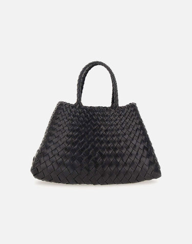 Borsa "Santa Croce Small" in pelle 8893 BLACK DRAGON DIFFUSION 