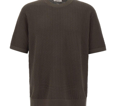 Maglia girocollo in cotone punto alverare 301521 170 KANGRA 