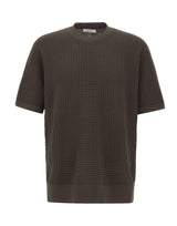 Maglia girocollo in cotone punto alverare 301521 170 KANGRA 