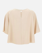 Blusa corta svasata SP1TZ007 1096 KAOS 