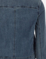 Giacca in denim con decorazioni di pailettes R447P000093N 034 ELENA MIRO' 