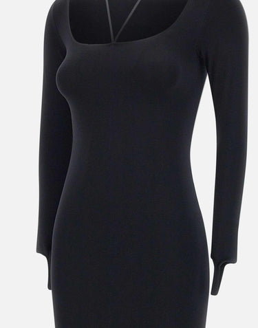 "Sculpting jersey midi dress" PS25191300 004 ANDREADAMO 
