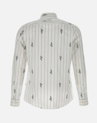"C-Roan" camicia in cotone 50535411 100 BOSS 