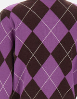 Cardigan Argyle RI5KT007 6006 KAOS 