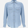 Camicia in misto lyocell M75CAMK02 TES0M14608 ELEVENTY 