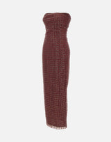 "Beaded maxi tube dress" 115049 2734 ROTATE BIRGER CHRISTENSEN 