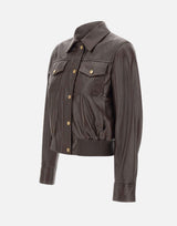 Giacca in pelle "Biada" 2616441011600 002 MAX MARA STUDIO 
