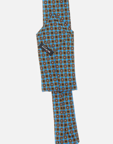 Cravatta in seta con motivo geometrico UCRVKRC01M9601 001 KITON 
