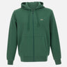 Felpa in cotone con zip e cappuccio SH9809 132 LACOSTE 