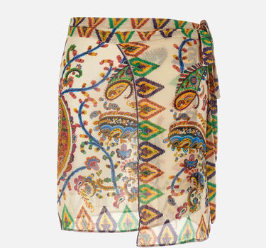 Pareo con motivo paisley floreale WRPA0032 AKF30X0800 ETRO 