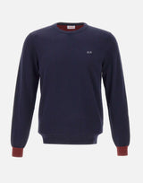 Maglia in lana e cotone K45143 07 SUN68 