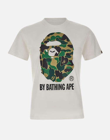 T-shirt "ABC Camo By Bathing  APE" 001TEM301005M WHXGR BAPE 