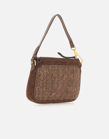 Borsa a spalla "Brooke" BS12370 PGLSPGCHOCO GIANNI CHIARINI 