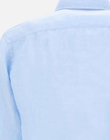 Camicia in lino 50567579 460 BOSS 