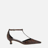 Scarpe con tacco "Liz" PU0596006003 MOKA AEYDE 