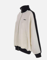 Felpa oversize in misto cotone. COPJS223F3034 WHT COPERNI 