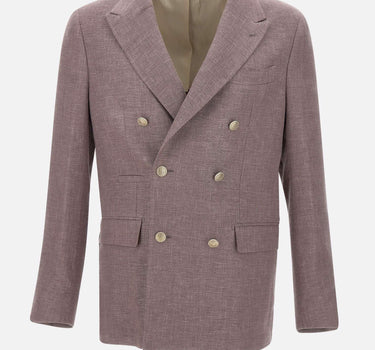 Blazer in lino, lana e seta K75GIAE01 TES0K02447 ELEVENTY 