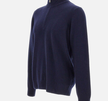 Maglia lana e cashmere DC918038 NAVY DELLA CIANA CASHMERE 