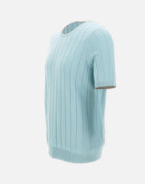 Maglia in seta a maniche corte 43116 23510410 GRAN SASSO 