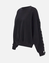 "Lacing crewneck sweater" 114390 100 ROTATE BIRGER CHRISTENSEN 