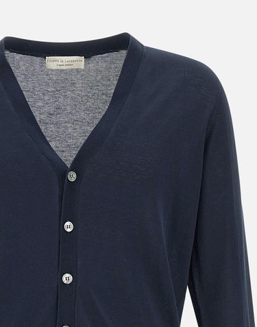 Cardigan in cotone CB1ML CR14R890 FILIPPO DE LAURENTIIS 