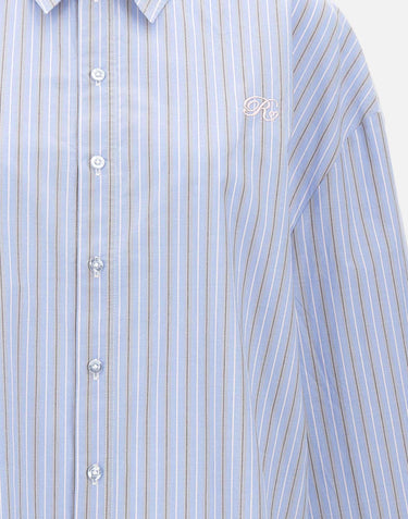 Camicia over in popeline a righe 115366 3082 ROTATE BIRGER CHRISTENSEN 