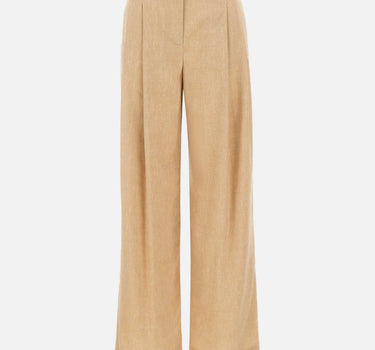 Pantaloni palazzo in misto lino e lana M85PANH06 TES0M047173 ELEVENTY 