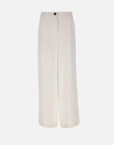 Pantaloni in misto viscosa e lino 2613131082200 001 MARELLA 