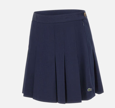 Gonna corta plissettata in cotone elasticizzato JF8001 166 LACOSTE 