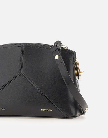 "The Victoria Crossbody Bag" B225AAC006557A BLACK VICTORIA BECKHAM 