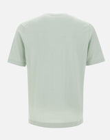 T-shirt girocollo in cotone DK17038 SALVIA DIKTAT 