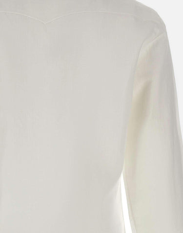 Camicia in misto cotone con taschini WSU02P2054260U 0001 BARBA 