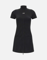"Interlock tracksuit mini dress" 325JRO686JS0250 BLACK COURREGES 