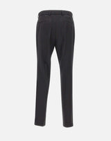 Pantaloni slim fit in serge di lana vergine 50469174 001 BOSS 